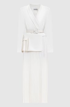 Белое платье Alexandra двойной конструкции