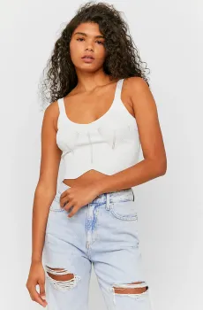 Женский белый топ Белый M Tally Weijl SPUVIELLY