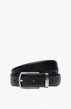 Мужской черный ремень Черный ONESIZE Lacoste RC4101672