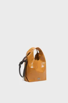 Женская оранжевая кожаная сумка Оранжевый ONESIZE Bimba Y Lola 252BBAJ7Z.10623