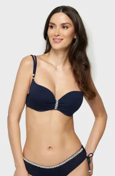 Женский темно-синий лиф от купальника Синий 36C MARC&ANDRE L2305-Y-672