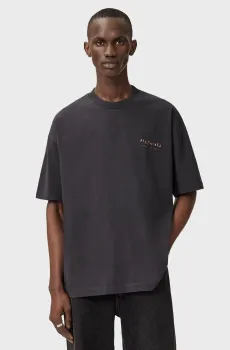 Мужская темно-серая футболка UNDERGROUND Серый XL AllSaints M071PB