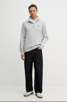 Кофта U.S. Polo Assn. DHM LB 1/4 ZIP