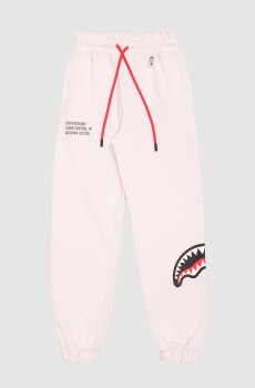 Детские розовые джоггеры Shark