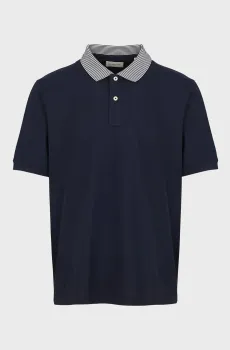 Мужское темно-синее поло Синий XL Gant 2022152