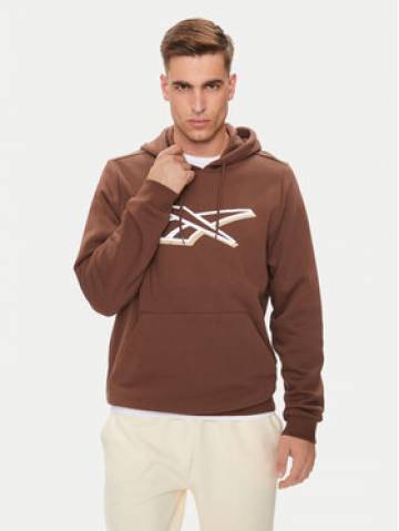Reebok Світшот Vector 100202413 Коричневий Regular Fit Reebok Світшот Vector 100202413 Коричневий Regular Fit