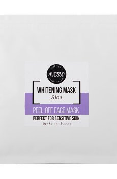 Альгинатная маска для лица Alesso Professionnel Whitening Mask Rice с рисом, осветляющая, 25 г