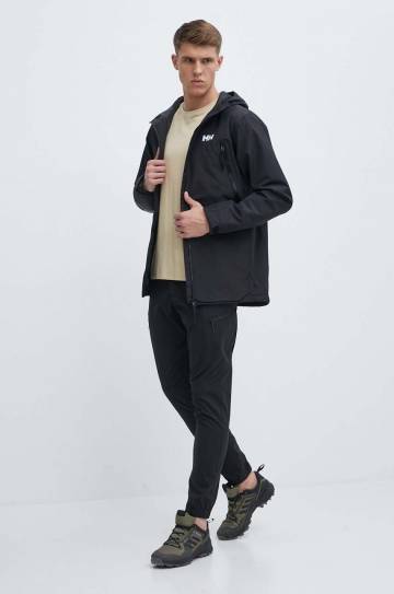 Куртка outdoor Helly Hansen Active Ocean Bound цвет чёрный Куртка outdoor Helly Hansen Active Ocean Bound цвет чёрный