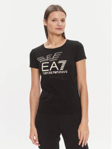 EA7 Emporio Armani Футболка 3DTT30 TJFKZ 1200 Чорний Slim Fit EA7 Emporio Armani Футболка 3DTT30 TJFKZ 1200 Чорний Slim Fit