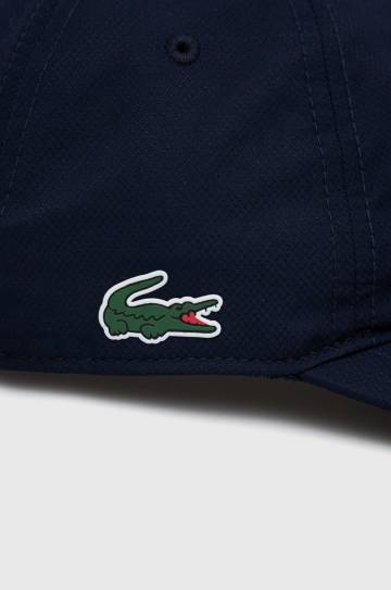 Кепка Lacoste цвет синий однотонная RK2662 Кепка Lacoste цвет синий однотонная RK2662