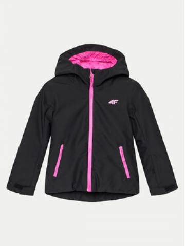 4F Лижна куртка 4FJWAW24TTJAF541 Чорний Regular Fit 4F Лижна куртка 4FJWAW24TTJAF541 Чорний Regular Fit