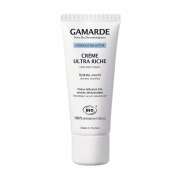 Крем для лица Gamarde Ultra Rich Cream для обезвоженной и очень сухой, деликатной кожи, 40 г Крем для лица Gamarde Ultra Rich Cream для обезвоженной и очень сухой, деликатной кожи, 40 г