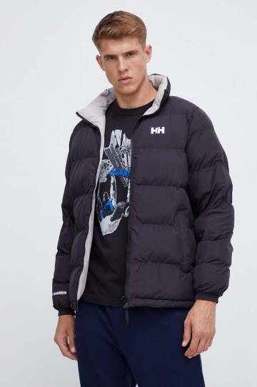 Двусторонняя куртка Helly Hansen мужская цвет чёрный зимняя Двусторонняя куртка Helly Hansen мужская цвет чёрный зимняя