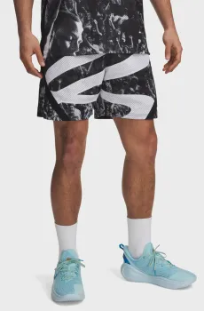 Мужские черные шорты Curry Sig Sub Short Черный S Under Armour 6000784-001
