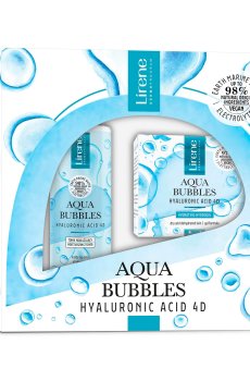 Уценка! Набор для лица Lirene Aqua Bubbles (гидро-гель, 50 мл + тоник, 200 мл)