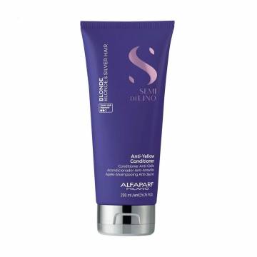 Кондиционер Alfaparf Semi Di Lino Anti-Yellow Conditioner для светлых и обесцвеченных волос, 200 мл Кондиционер Alfaparf Semi Di Lino Anti-Yellow Conditioner для светлых и обесцвеченных волос, 200 мл