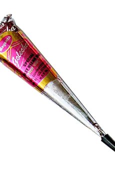 Хна индийская для росписи тела Golecha Color Henna Paste Розовая, 25 г