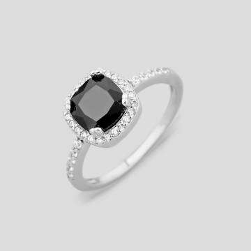 Серебряное кольцо Minimal 10606ch-16 16 Серебряное кольцо Minimal 10606ch-16 16