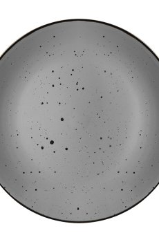 Тарелка десертная Ardesto Bagheria керамика, Grey, 19 см (AR2919GREY)