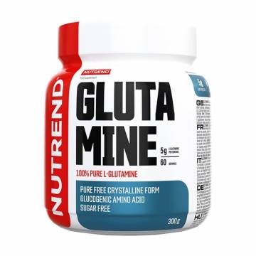 L-глютамин Nutrend Glutamine 100% L-Glutamine в порошке, 300 г L-глютамин Nutrend Glutamine 100% L-Glutamine в порошке, 300 г