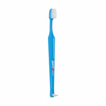 Детская зубная щетка Paro Swiss Kids M27, средней жесткости, голубая, 1 шт Детская зубная щетка Paro Swiss Kids M27, средней жесткости, голубая, 1 шт