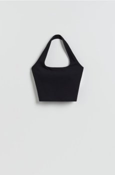 Reserved - Топ-халтер - чорний - 323HT-99X