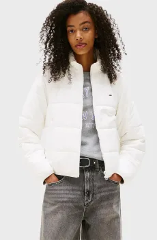 Женская белая куртка TJW REG LW PADDED JACKET EXT Белый XS Tommy Jeans DW0DW20958