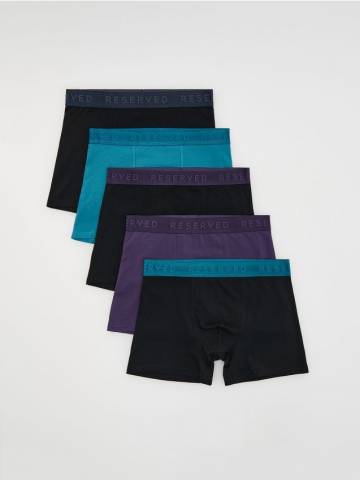 Reserved - Боксери Long, 5 штук - чорний - 058ES-99X