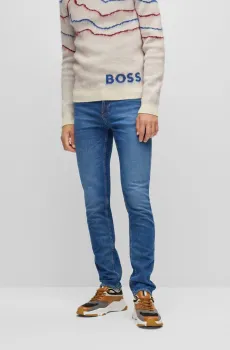 Мужские синие джинсы Синий 38 BOSS 50470539;417
