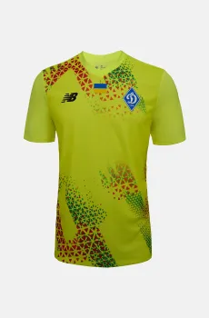 Желтая вратарская футболка ФК «Динамо» Київ Желтый XL New Balance MT6219XPAWY