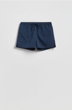 Reserved - Гладкі пляжні шорти - темно-синій - 111FB-59X