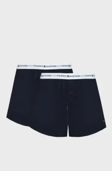 Мужские темно-синие трусы (2 шт) WOVEN Синий L Tommy Hilfiger UM0UM03871