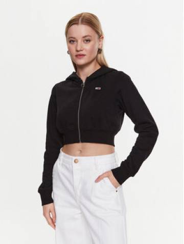 Tommy Jeans Світшот DW0DW15414 Чорний Regular Fit Tommy Jeans Світшот DW0DW15414 Чорний Regular Fit