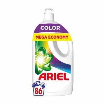 Гель для стирки ARIEL Color для цветных вещей, 86 стирок, 3.87 л