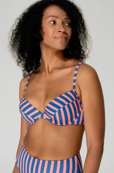 Женский лиф от купальника в полоску Разноцветный 70B brabrabra SO205502