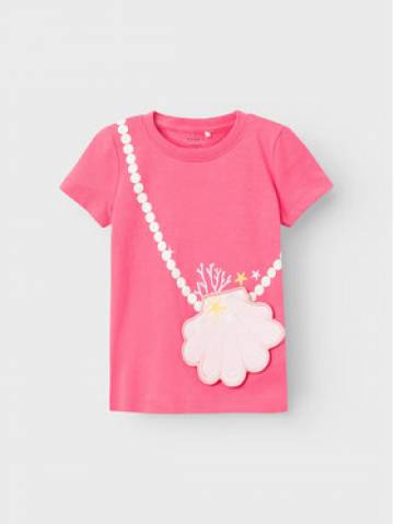 NAME IT Футболка Zuzzie 13226878 Рожевий Regular Fit
