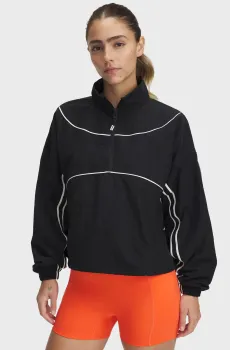 Женский черный анорак UA Run 96 Jacket Черный S Under Armour 1389567-001