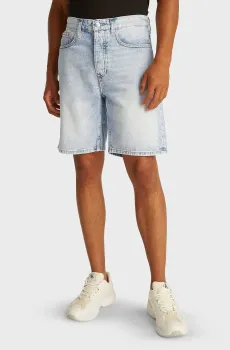Мужские голубые джинсовые шорты Голубой 32 Calvin Klein Jeans J30J327529
