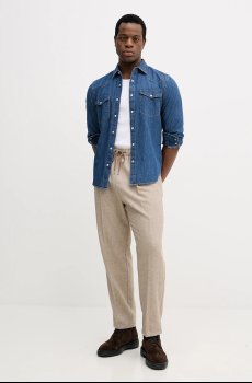 Джинсовая рубашка United Colors of Benetton