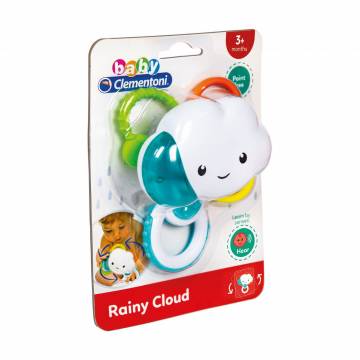 Детская игрушка-погремушка Clementoni Дождливое облако, от 3 месяцев, 14.5*20*5.5 см (17324) Детская игрушка-погремушка Clementoni Дождливое облако, от 3 месяцев, 14.5*20*5.5 см (17324)