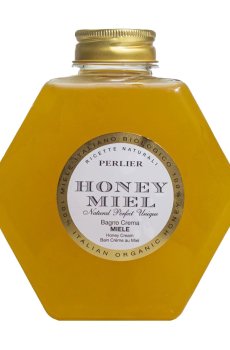 Крем-пена для ванны Perlier Honey Miel Cream, 500 мл