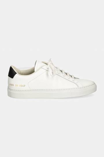 Кожаные кроссовки Common Projects Retro Classic цвет белый 6165 Кожаные кроссовки Common Projects Retro Classic цвет белый 6165