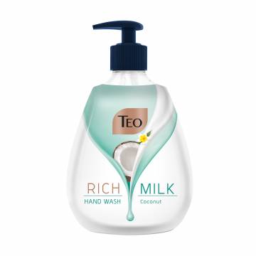 Жидкое мыло для рук Teo Rich Milk Coconut, 400 мл Жидкое мыло для рук Teo Rich Milk Coconut, 400 мл