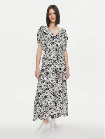 United Colors Of Benetton Літня сукня 4R5N5V01O Чорний Regular Fit United Colors Of Benetton Літня сукня 4R5N5V01O Чорний Regular Fit