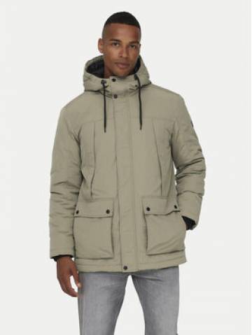 Only & Sons Куртка парка Jayden 22022654 Бежевий Regular Fit Only & Sons Куртка парка Jayden 22022654 Бежевий Regular Fit