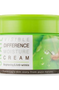 Увлажняющий крем для лица Farmstay Snail Visible Difference Moisture Cream с муцином улитки, 100 г