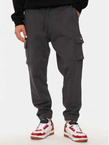 Tommy Jeans Спортивні штани DM0DM19807 Сірий Regular Fit Tommy Jeans Спортивні штани DM0DM19807 Сірий Regular Fit