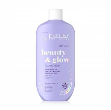 Восстанавливающий питательный лосьон для тела Eveline Cosmetics Beauty & Glow All You Need!, 350 мл Восстанавливающий питательный лосьон для тела Eveline Cosmetics Beauty & Glow All You Need!, 350 мл