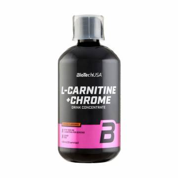 L-Карнитин и хром BioTech USA L-Carnitine+Chrome Апельсин, в жидкости, 1000 мг, 500 мл L-Карнитин и хром BioTech USA L-Carnitine+Chrome Апельсин, в жидкости, 1000 мг, 500 мл