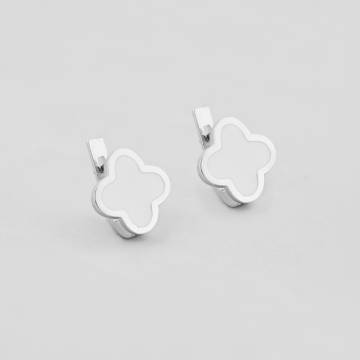 Серебряные серьги Minimal 1846/1-emal Серебряные серьги Minimal 1846/1-emal